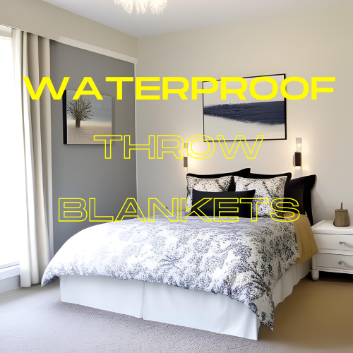 Waterproof Throw Blanket Perfect For Your Bed Layered Blankets