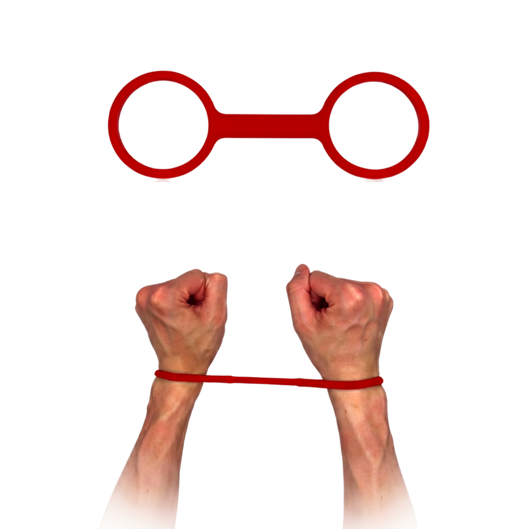 Esposas slip-on rubber handcuffs, product view