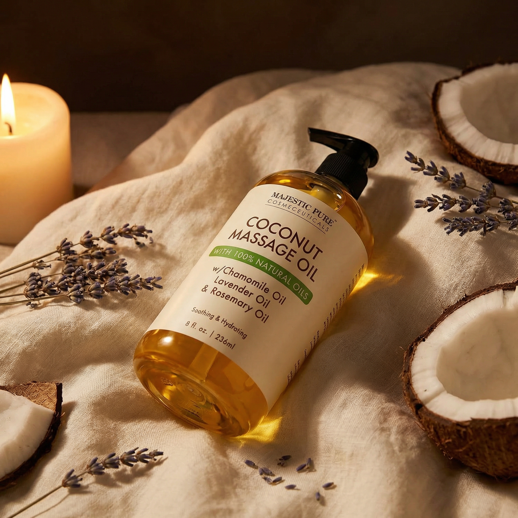 Coconut After Dark - Coconut Massage Oil