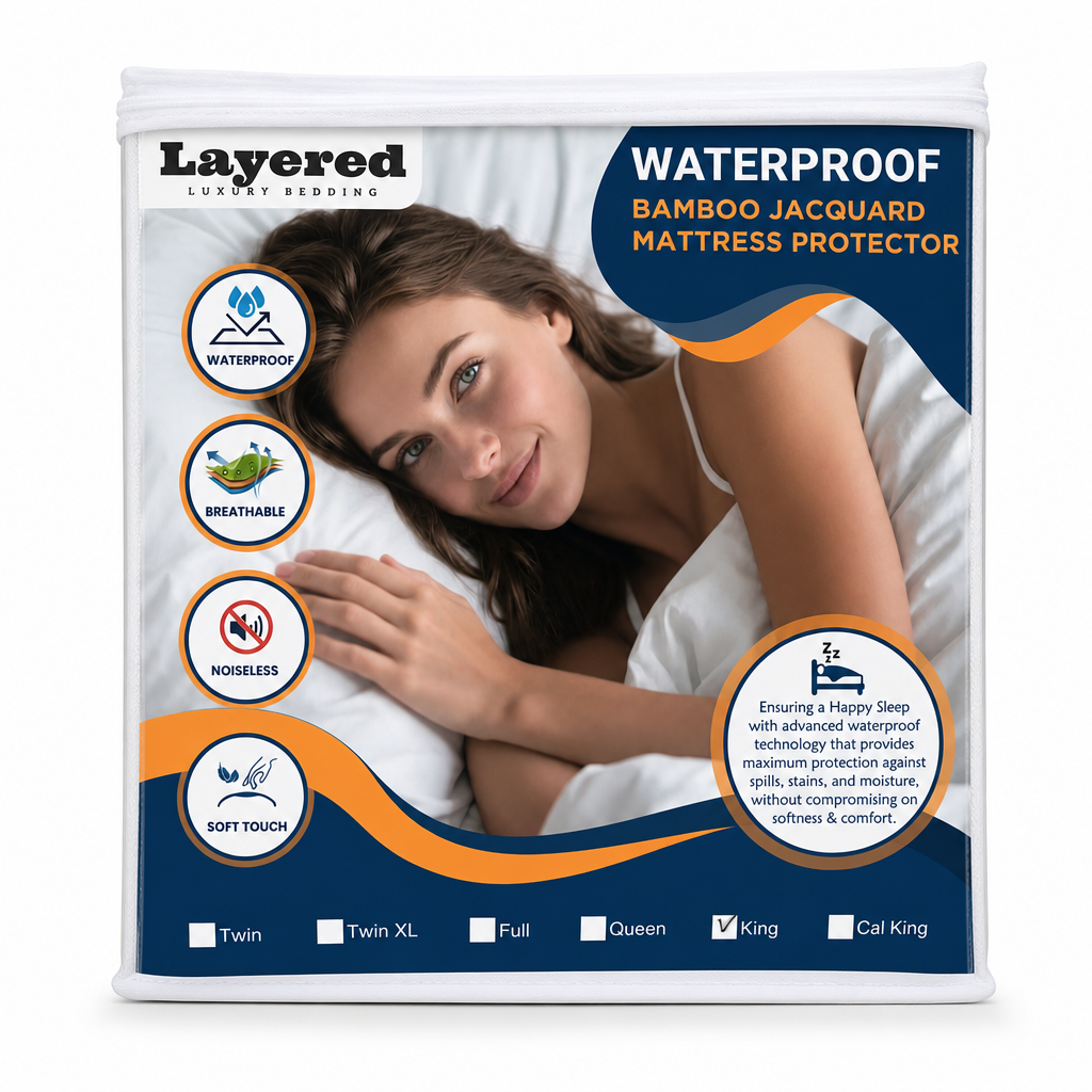 The Layered Bamboo Mattress Protector
